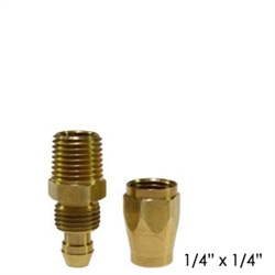 1/4" Replacement Fitting for Flexeel Air Hose
