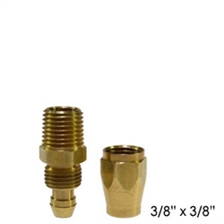 3/8" Replacement Fitting for Flexeel Air Hose -3/8" mpt